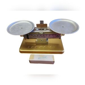 Vintage Pelouze Photographic Laboratory Balance Scale R-47 METRIC NIB RARE!